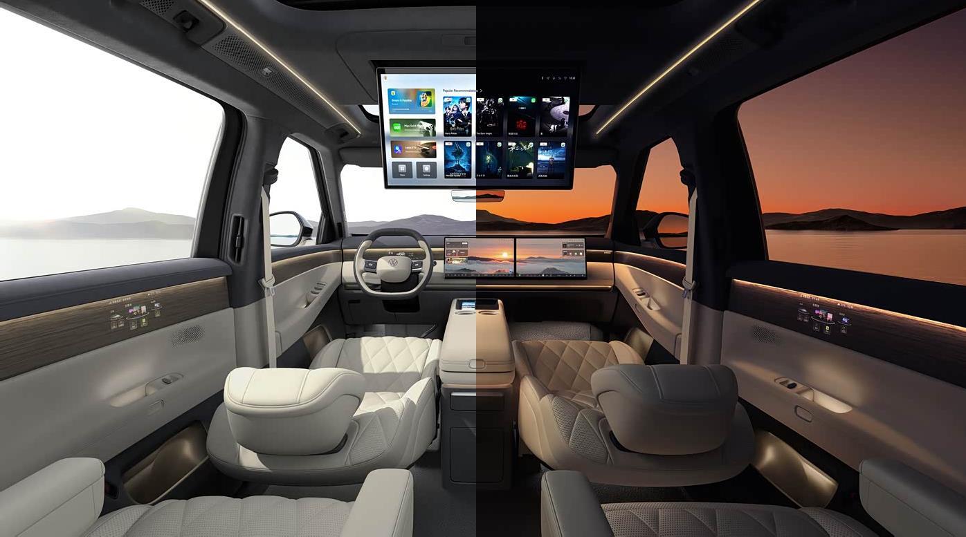 Volkswagen ID. ERA 9X – Volkswagen ID. ERA 9X 6 chỗ: Không gian cho gia đình hiện đại