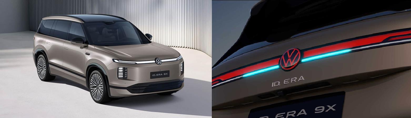 Volkswagen ID. ERA 9X – Đèn LED Matrix và logo phát sáng trên ID. ERA 9X: Nhận diện mới của Volkswagen